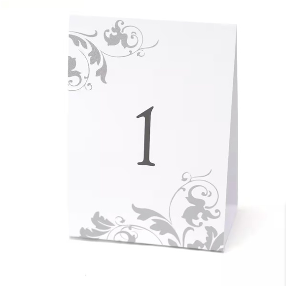 Table Number Tents - Picture 1 of 1